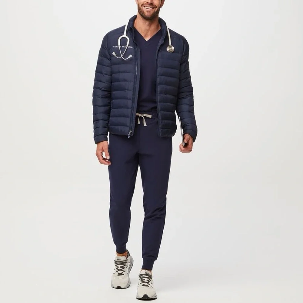NWT - Figs Tansen Jogger Scrub Pants in Navy - Size M (Regular)